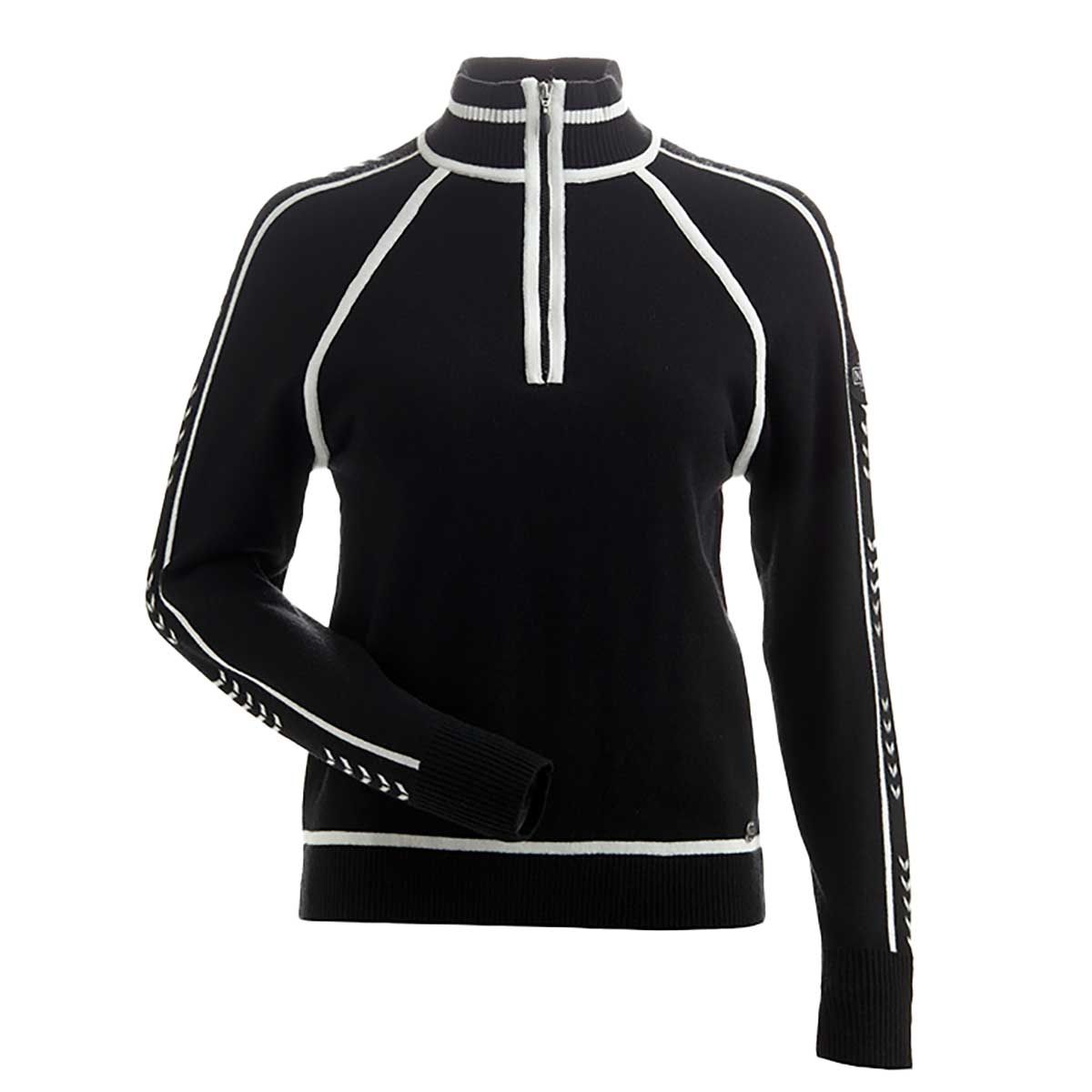 NILS Juniper Sweater Women's in Black and White